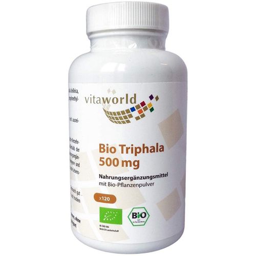 Triphala 500 mg Bio, 120 Stk., Vita World GmbH
