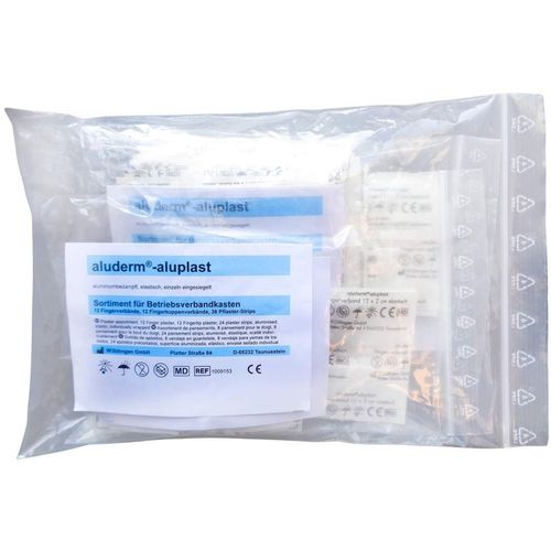 ALUDERM aluplast Fingerverb. Sortiment gro&szlig; 2021, 60 Stk., W.S&ouml;hngen GmbH