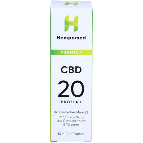 Hempamed CBD Premium Mund&ouml;l 20%, 10 ml, SOLIDMIND Group GmbH