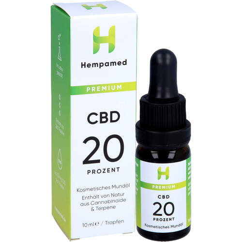 Hempamed CBD Premium Mund&ouml;l 20%, 10 ml, SOLIDMIND Group GmbH