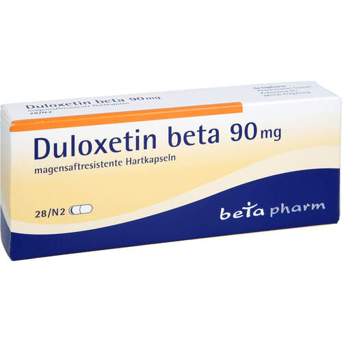 Duloxetin beta 90 mg magensaftresistente Hartkaps., 28 Stk., betapharm Arzneimittel GmbH