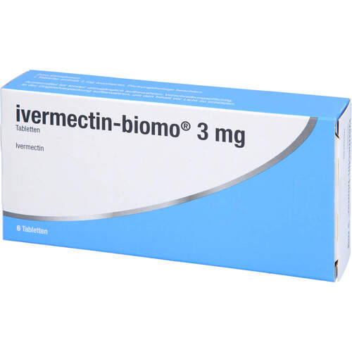 ivermectin-biomo 3 mg, 6 Stk., Biomo Pharma GmbH