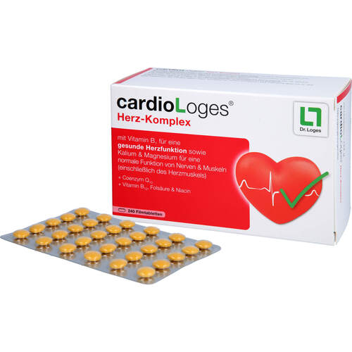cardioLoges Herz-Komplex, 240 Stk., Dr. Loges + Co. GmbH