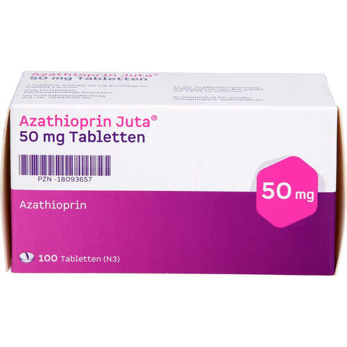 Azathioprin Juta 50 mg Tabletten, 100 Stk., JUTA Pharma GmbH