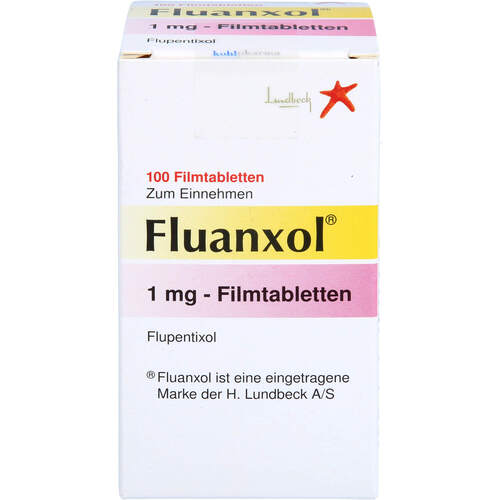 Fluanxol 1 mg Filmtabletten, 100 Stk., kohlpharma GmbH Fluanxol 1 mg Filmtabletten, 100 Stk., kohlpharma GmbH