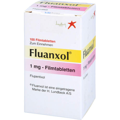 Fluanxol 1 mg Filmtabletten, 100 Stk., kohlpharma GmbH Fluanxol 1 mg Filmtabletten, 100 Stk., kohlpharma GmbH