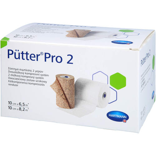 PÜTTERPRO 2 2-Komponenten-Kompressionssystem 10 cm, 2 Stk., Docpharm GmbH