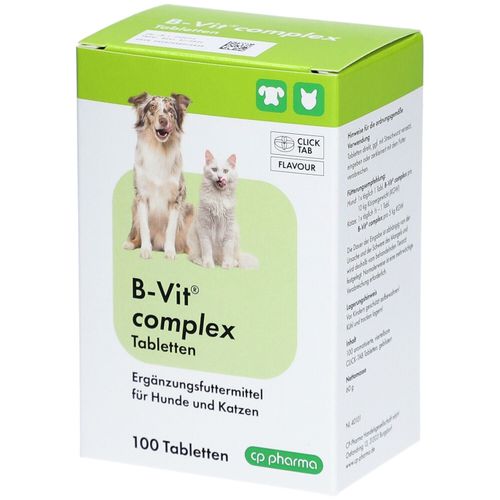 CP B-VIT complex Tbl.Erg&auml;nz.-Futterm.f.Hu.u.Ka., 100 Stk., O'ZOO GmbH