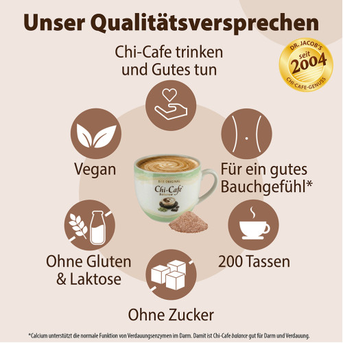 Chi-Cafe balance Nachf&uuml;llbeutel, 1000 g, Dr. Jacob's Medical GmbH