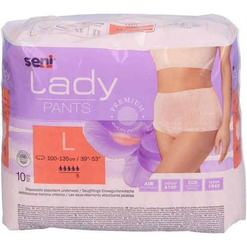 SENI LADY PANTS LARGE, 10 Stk., Tzmo Deutschland GmbH