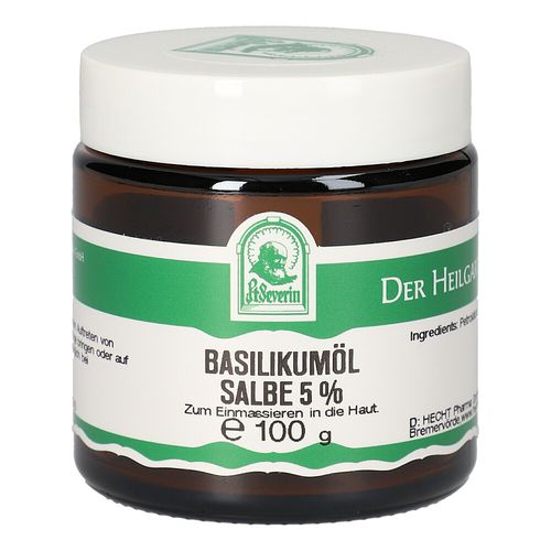 Basilikumöl Salbe 5%, 100 g, Hecht-Pharma GmbH