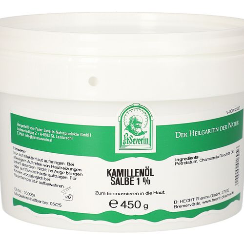 Kamillenöl Salbe 1%, 450 g, Hecht-Pharma GmbH