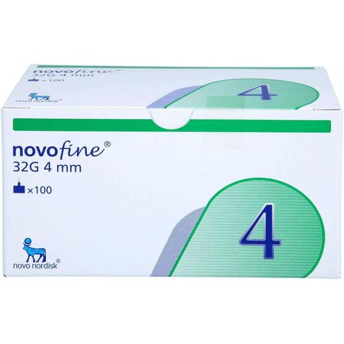 NovoFine 32 G 4 mm, 100 Stk., Novo Nordisk Pharma GmbH