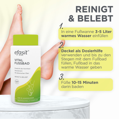 efasit Vital Fu&szlig;bad, 400 g, Kyberg Pharma Vertriebs GmbH