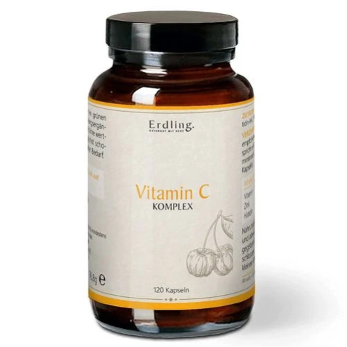 Vitamin-C-Komplex - Zink Histidin vegan Erdling, 120 Stk., Alveda GmbH