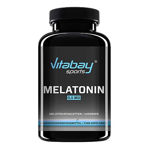 Melatonin 0.5 mg Schlaf-Hormon vegan, 120 Stk., Vitabay CV