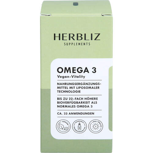 HERBLIZ OMEGA 3 vegan - Balance, 10 ml, IMstam healthcare GmbH