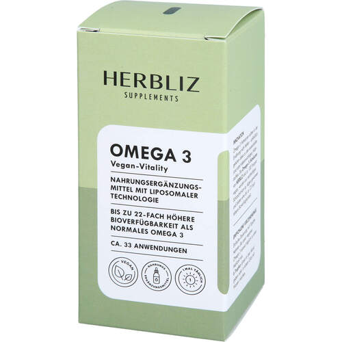 HERBLIZ OMEGA 3 vegan - Balance, 10 ml, IMstam healthcare GmbH