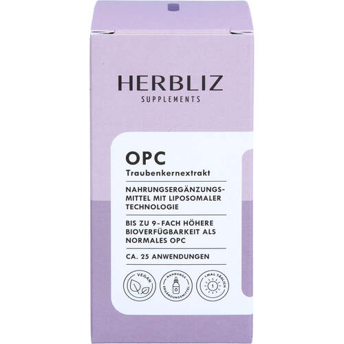 HERBLIZ OPC - Traubenkernextrakt, 10 ml, IMstam healthcare GmbH