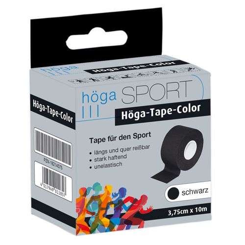 H&ouml;ga-Tape Color 3.75 cmx10 m schwarz, 1 Stk., H&ouml;ga-Pharm GmbH