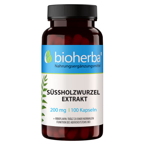 S&uuml;&szlig;holzwurzel 200 mg, 100 Stk., Bioherba Reichenbach GmbH