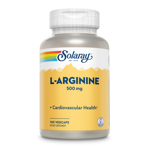 L-Arginin 500 mg Solaray, 100 Stk., Supplementa GmbH
