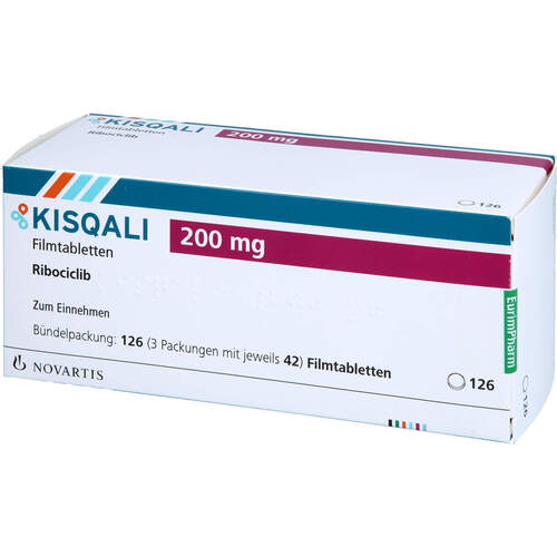 Kisqali 200 mg Filmtabletten, 3x42 Stk., Eurimpharm Arzneimittel GmbH