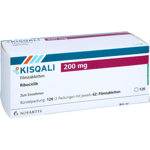Kisqali 200 mg Filmtabletten, 3x42 Stk., Eurimpharm Arzneimittel GmbH