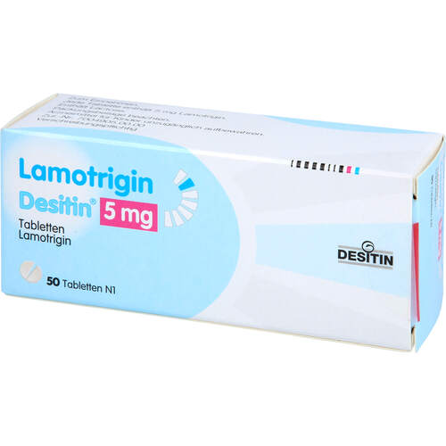 Lamotrigin Desitin 5 mg Tabletten, 50 Stk., Desitin Arzneimittel GmbH