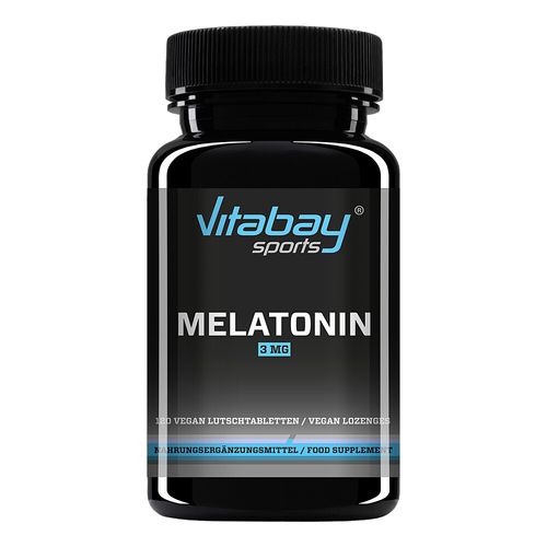 Melatonin 3 mg Schlaf-Hormon vegan, 120 Stk., Vitabay CV