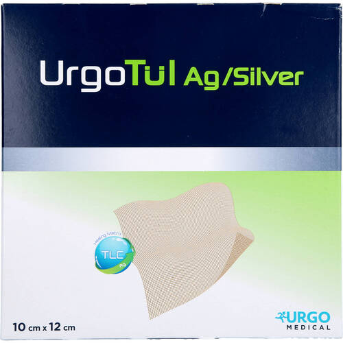 URGOT&Uuml;L SILVER 10X12 CM WUNDGAZE, 10 Stk., Avitamed GmbH