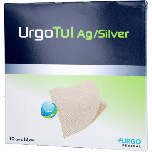 URGOT&Uuml;L SILVER 10X12 CM WUNDGAZE, 10 Stk., Avitamed GmbH