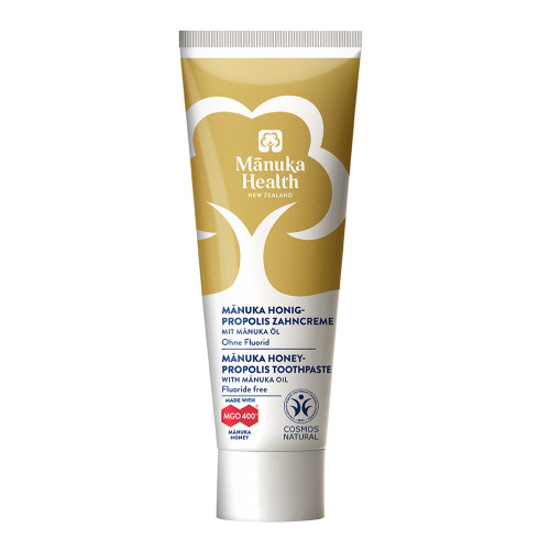 Manuka Health Honig-Propolis Zahncreme fluoridfrei, 75 ml, Hager Pharma GmbH