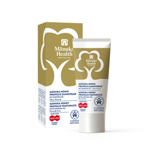 Manuka Health Honig-Propolis Zahncreme fluoridfrei, 20 ml, Hager Pharma GmbH
