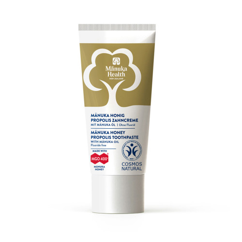 Manuka Health Honig-Propolis Zahncreme fluoridfrei, 20 ml, Hager Pharma GmbH