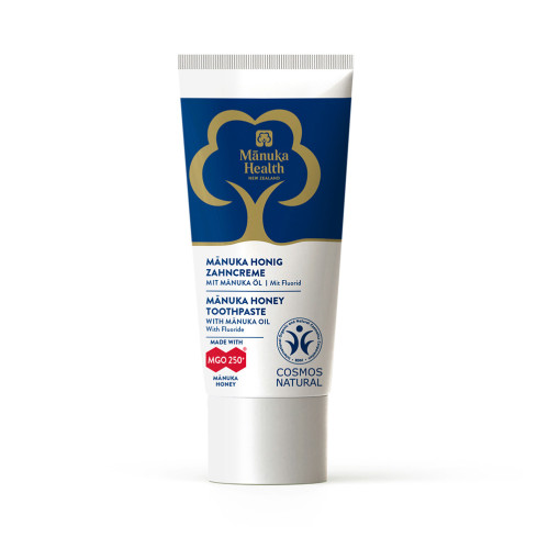 Manuka Health Honig Zahncreme mit Fluorid, 20 ml, Hager Pharma GmbH