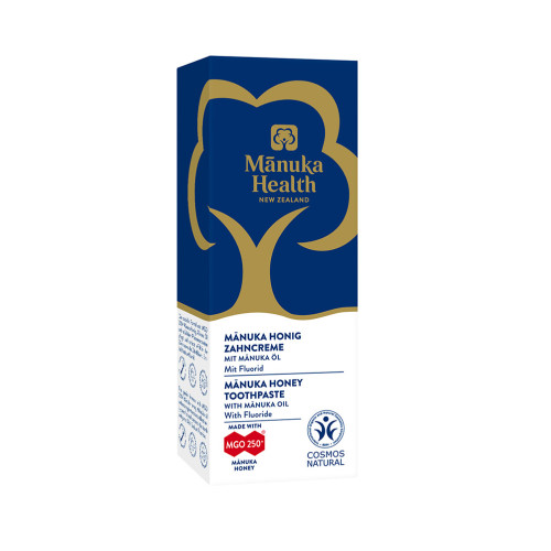 Manuka Health Honig Zahncreme mit Fluorid, 20 ml, Hager Pharma GmbH
