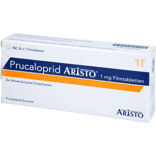 Prucaloprid Aristo 1 mg Filmtabletten, 28 Stk., Aristo Pharma GmbH