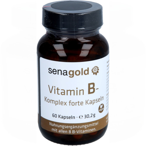Vitamin B-Komplex forte Kapseln, 60 Stk., Senagold Naturheilmittel GmbH