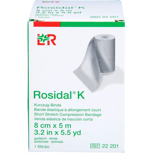 ROSIDAL K Binde 8 cmx5 m, 1 Stk., Docpharm GmbH