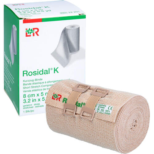 ROSIDAL K Binde 8 cmx5 m, 1 Stk., Docpharm GmbH