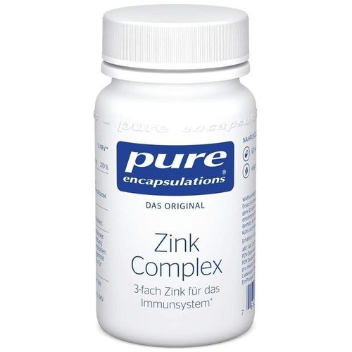 PURE ENCAPSULATIONS Zink Complex, 60 Stk., Pro Medico GmbH