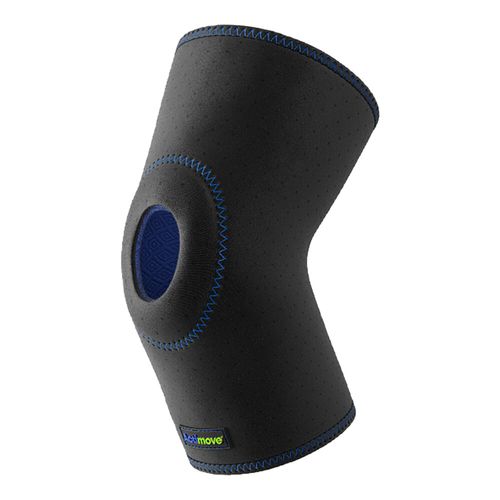 Actimove Sport Kniebandage Offene Patella.L.schw, 1 Stk., Bsn Medical GmbH