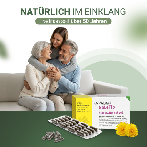 PADMA GALETIB KAPSELN, 60 Stk., Hager Pharma GmbH