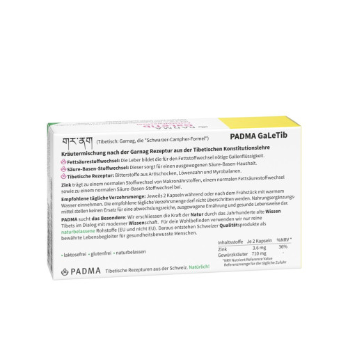 PADMA GALETIB KAPSELN, 60 Stk., Hager Pharma GmbH