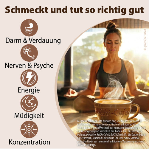 Chi-Cafe Probierpaket ReiChi Kaffee Guarana Reishi-Pilz, 1 Stk., Dr. Jacob's Medical GmbH