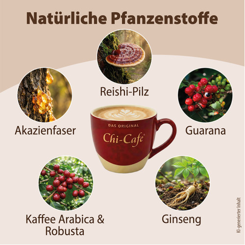 Chi-Cafe Probierpaket ReiChi Kaffee Guarana Reishi-Pilz, 1 Stk., Dr. Jacob's Medical GmbH