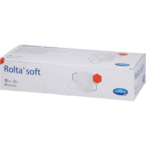 Rolta soft Synth.-Wattebinde 10 cmx3 m, 6 Stk., Eurimpharm Arzneimittel GmbH