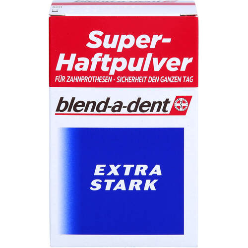 BLEND A DENT Super Haftpulver extra stark, 50 g, WICK Pharma - Zweigniederlassung der Procter & Gamble GmbH