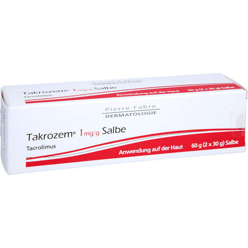 Takrozem 1 mg/g Salbe, 60 g, Orifarm GmbH